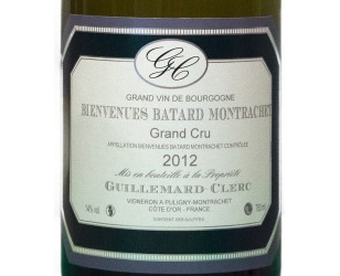 Label Montrachet grand cru