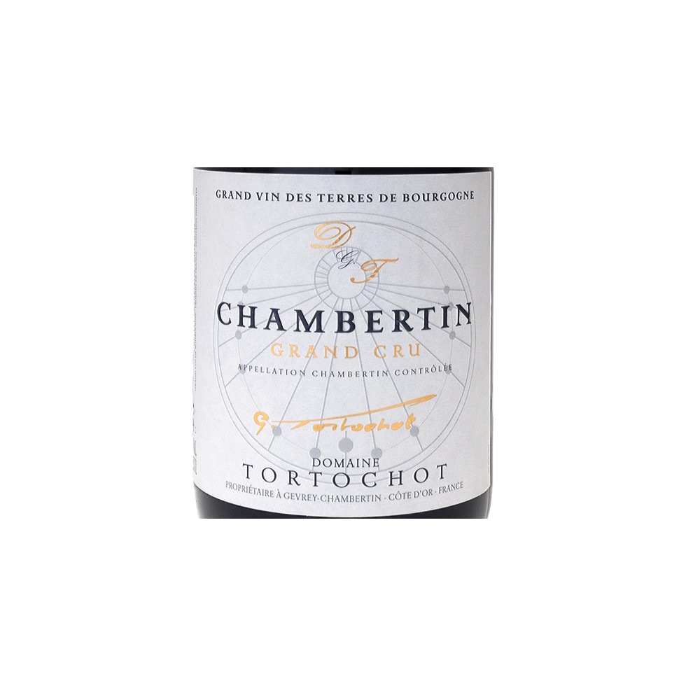 Label Chambertin grand cru