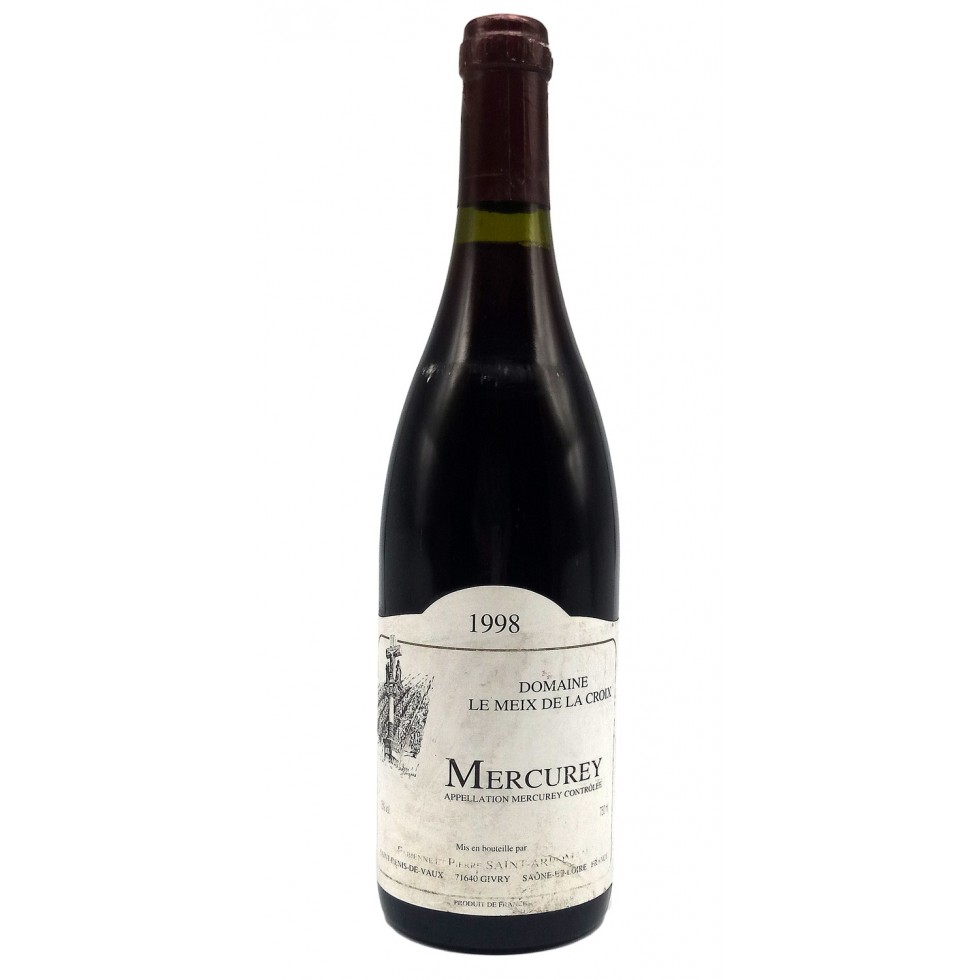 Mercurey rode 1998 Mercurey rode 1998