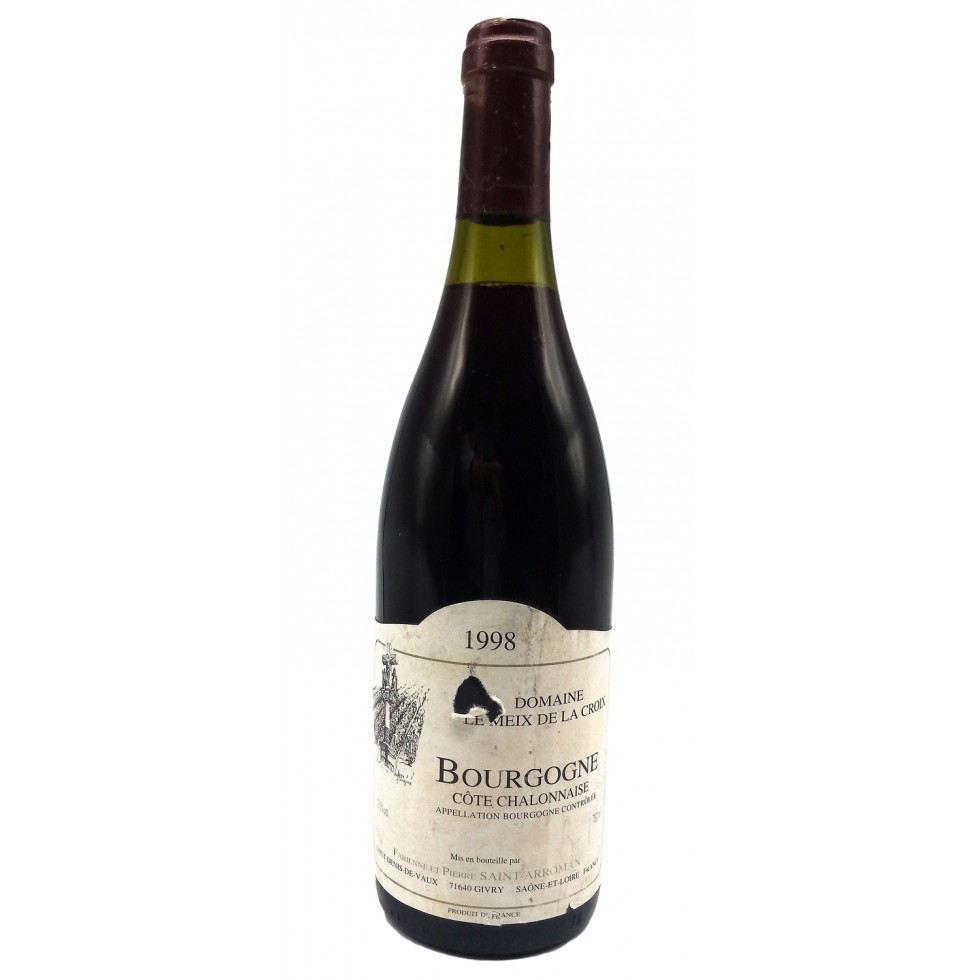 Mercurey rouge 1998 Mercurey rouge 1998