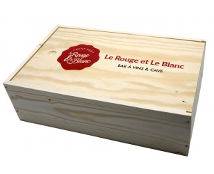 Coffret cadeau bois 1 bouteille