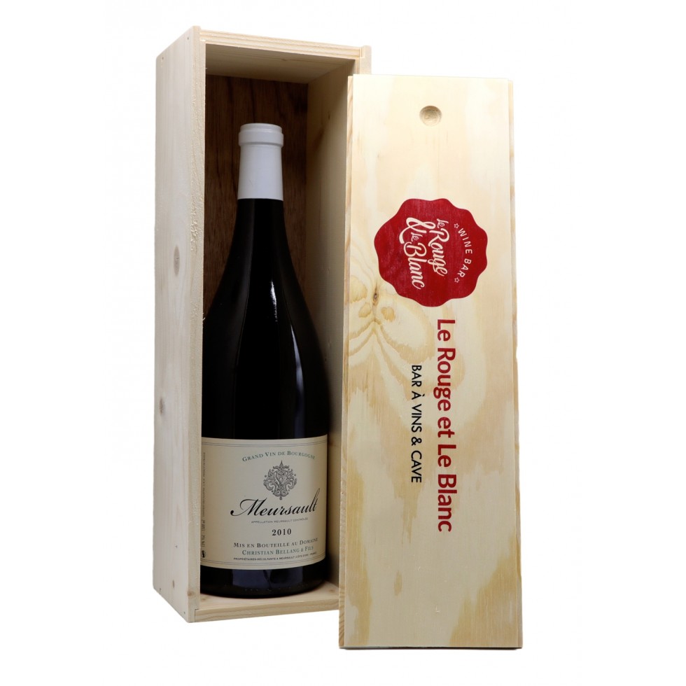 Coffret magnum vin bois personnalisable. Boite bois 1 mangum vin