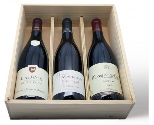 Geschenkbox 3 Flasche Burgunder Wein