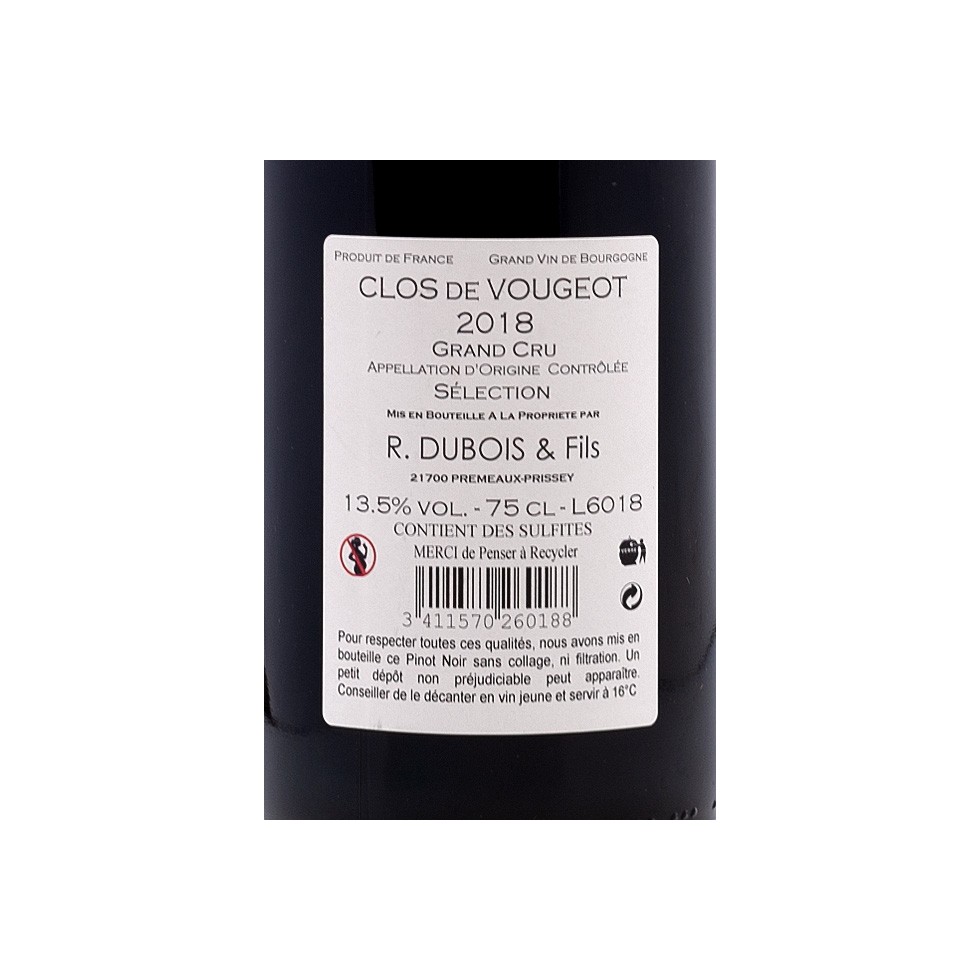 burgundy grand cru label