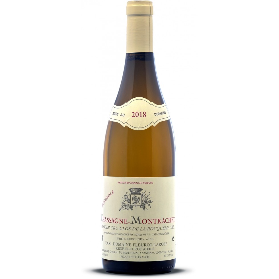 Chassagne Montrachet Clos de la Rocquemaure white 2018
