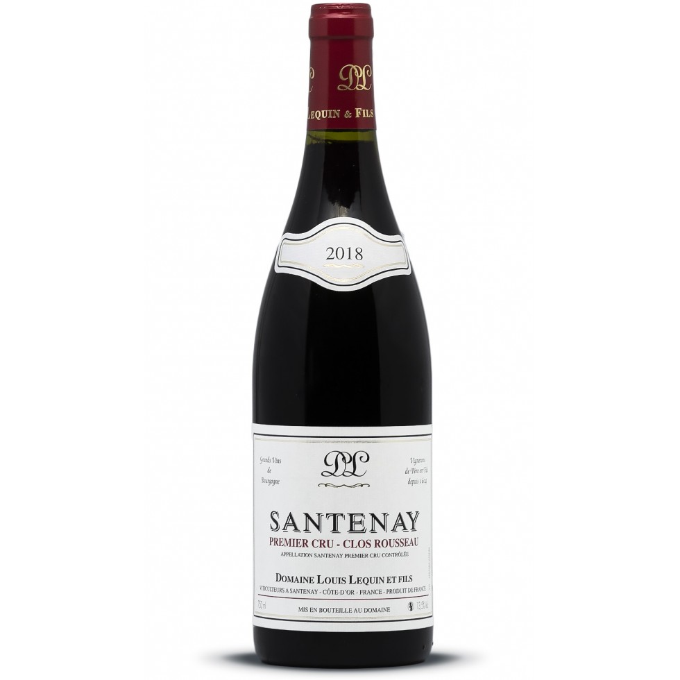 Buy Santenay premier Cru 2018 Clos Rousseau - Buy Burgundy wine