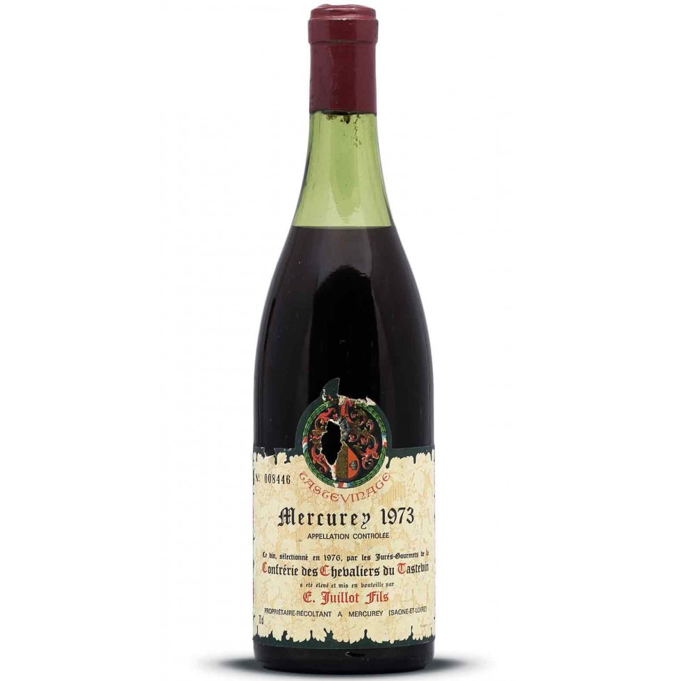 Bottiglia di vino di Borgogna 1973