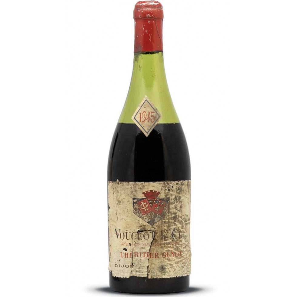 bouteille vin année 1945