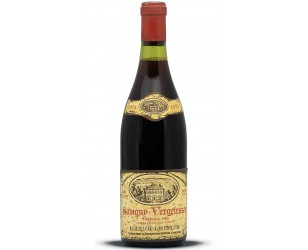 Burgundy wine bottle 1973