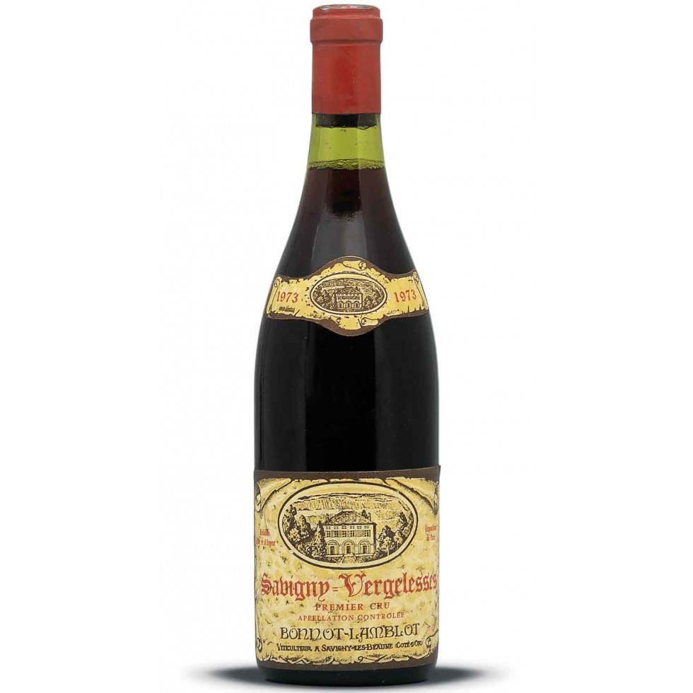 Botella de vino Borgoña 1973