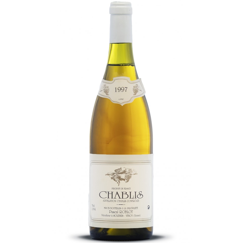 WEINFLASCHE chablis 1997