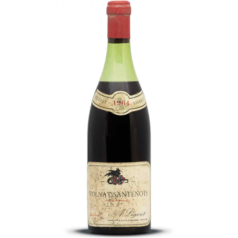 wine Volnay Santenots 1964