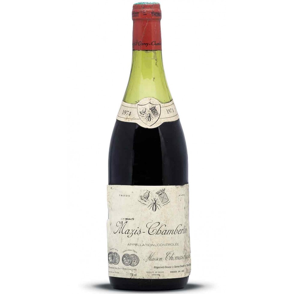 Bouteille vin 1974