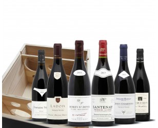 Bourgondische rode wijn geschenkdoos