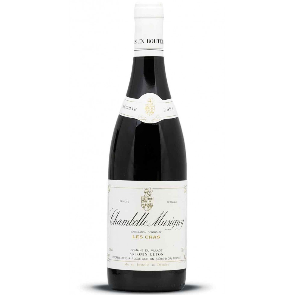 Chambolle Musigny 2004 wine bottle