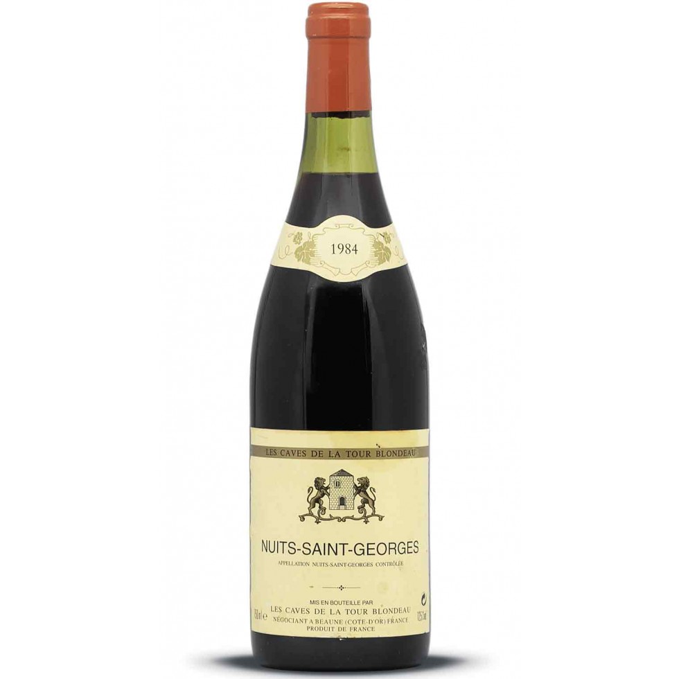 fles wijn Nuits Saint Georges 1984