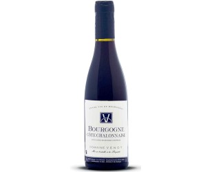 Halve fles bourgondische wijn
