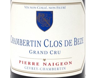 Label Chambertin Clos de Beze