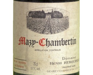 Label Mazy Chambertin