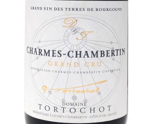 Label wine Charmes-Chambertin