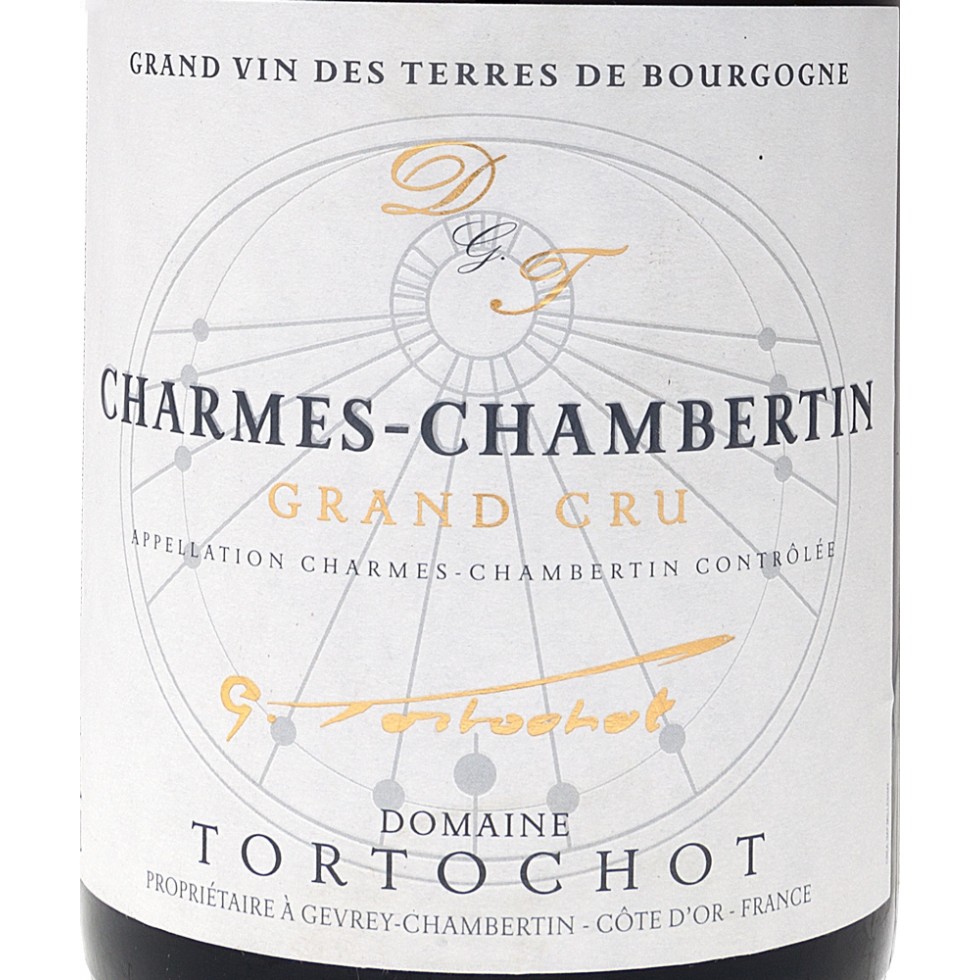 Label wine Charmes-Chambertin