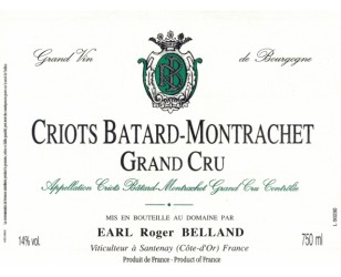 Criots Bâtard Montrachet Grand Cru 2009