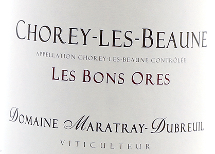 chorey les beaune domaine maratray