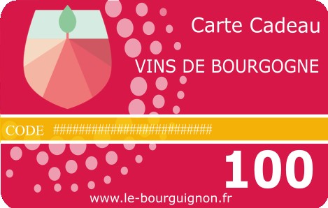 Gift Card burgundy Wines